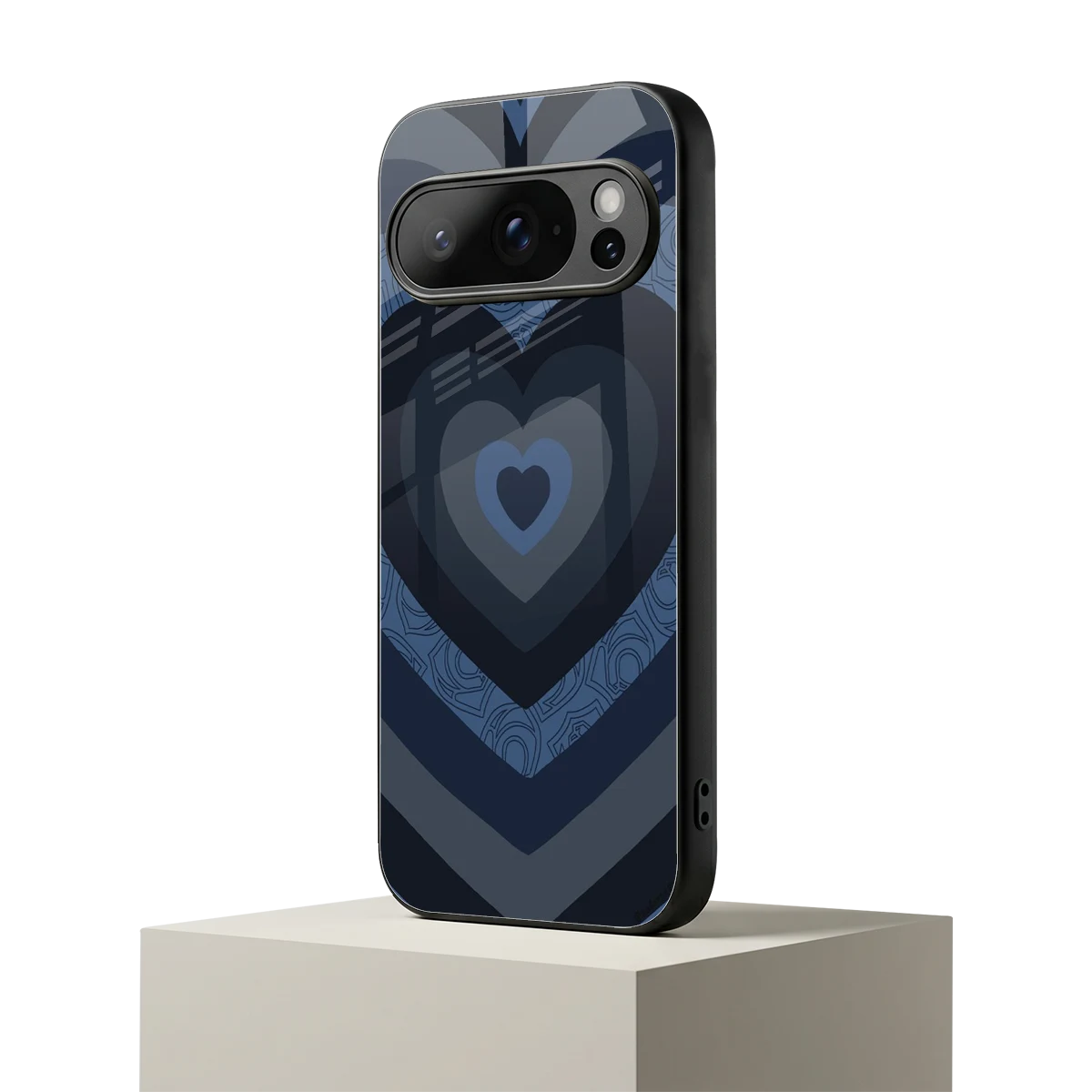Y2K Frosted Berry Hearts google pixel 10 pro mobile cover | shockproof glass phone case