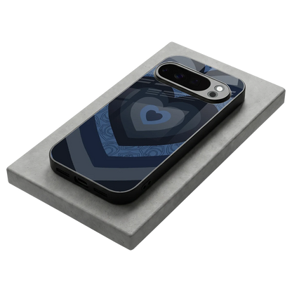 Y2K Frosted Berry Hearts stylish phone case for google pixel 10 pro | glossy glass and slim fit