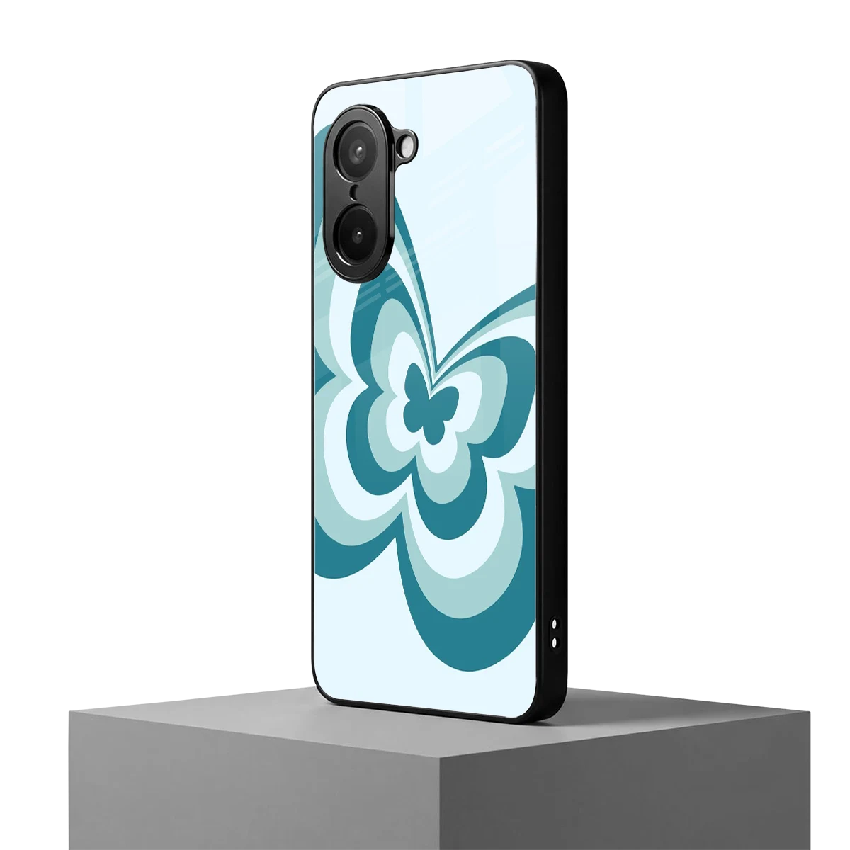 Y2K Green Butterfly oneplus nord ce5 5g mobile cover | shockproof glass phone case