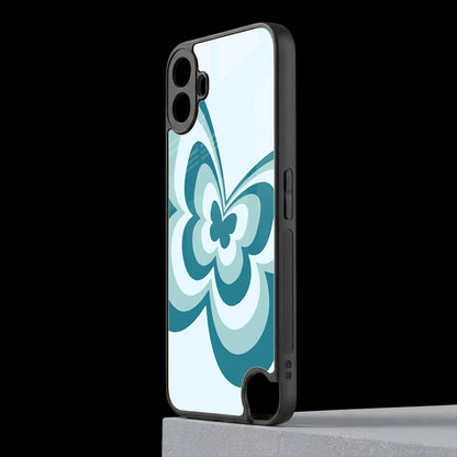 Y2K Green Butterfly cmf nothing phone 1 mobile cover | shockproof glass phone case