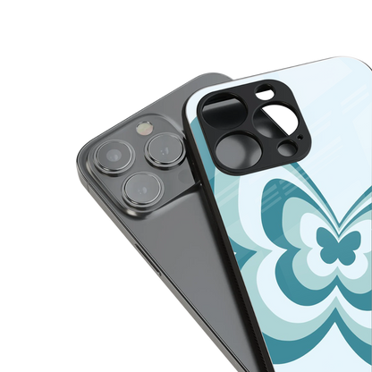 Y2K Green Butterfly Phone Case for Iphone 16 | Glass Case
