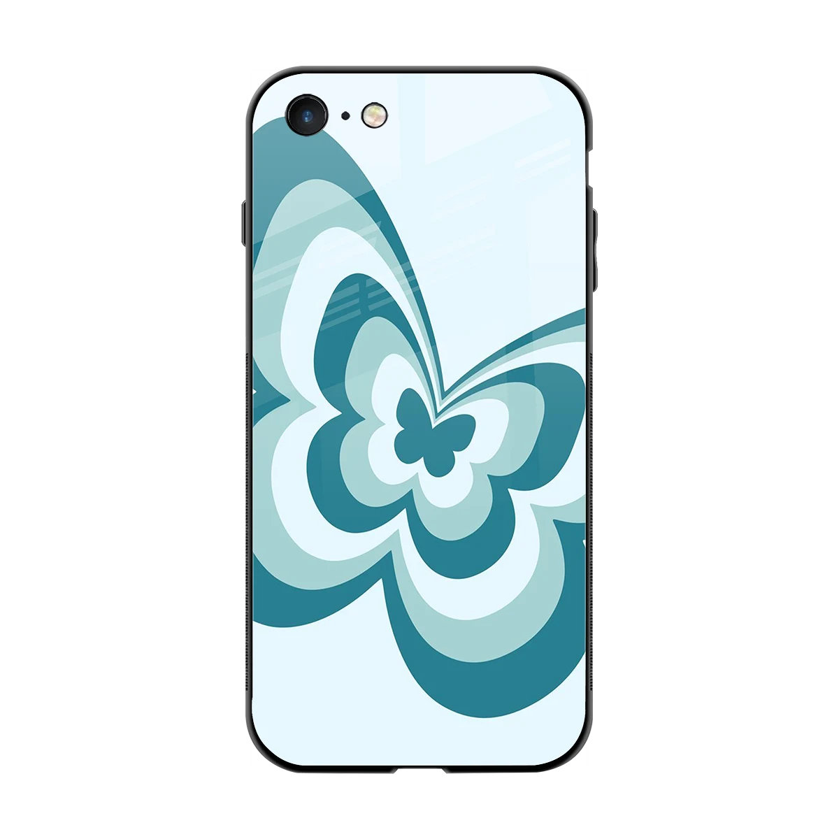 Y2K Green Butterfly back phone cover | glass case for iphone 7