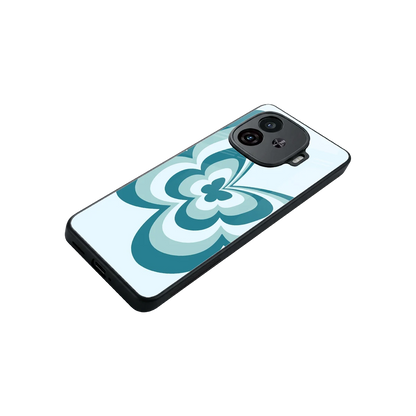 Y2K Green Butterfly stylish phone case for iqoo neo 10r 5g | glossy glass and slim fit