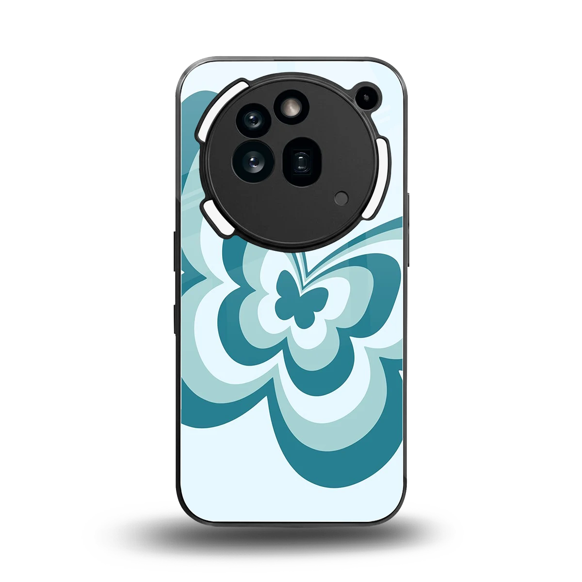 Y2K Green Butterfly back phone cover | glass case for nothing phone 3a pro