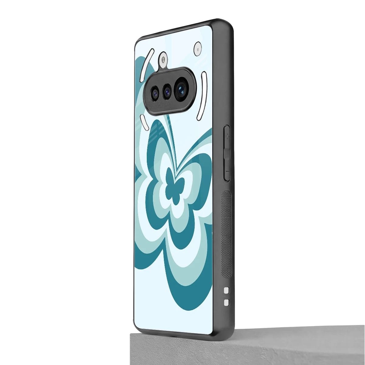 Y2K Green Butterfly nothing phone 3a mobile cover | shockproof glass phone case