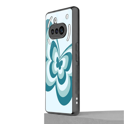 Y2K Green Butterfly nothing phone 3a mobile cover | shockproof glass phone case