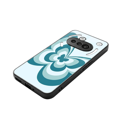 Y2K Green Butterfly stylish phone case for nothing phone 3a | glossy glass and slim fit