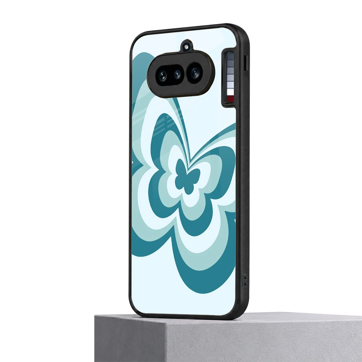 Y2K Green Butterfly nothing phone 4a mobile cover | shockproof glass phone case