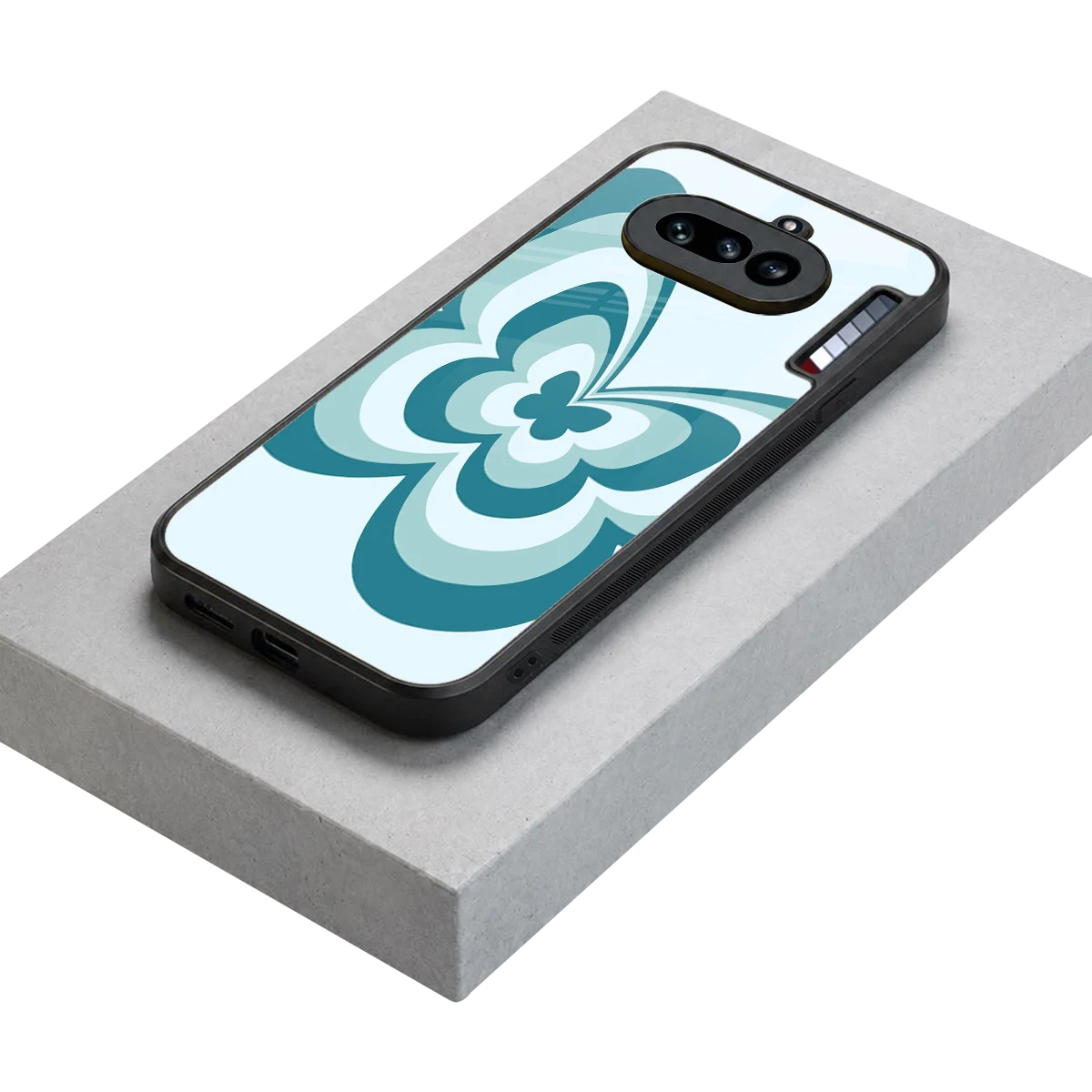 Y2K Green Butterfly stylish phone case for nothing phone 4a | glossy glass and slim fit