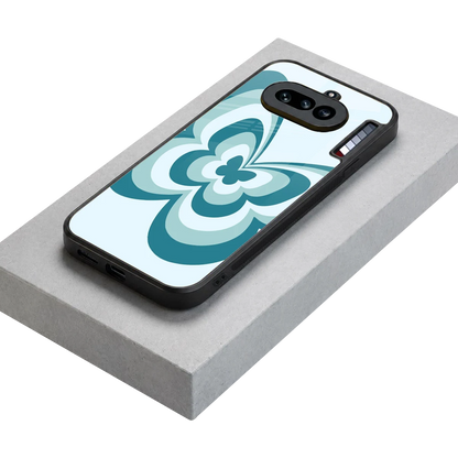 Y2K Green Butterfly stylish phone case for nothing phone 4a | glossy glass and slim fit