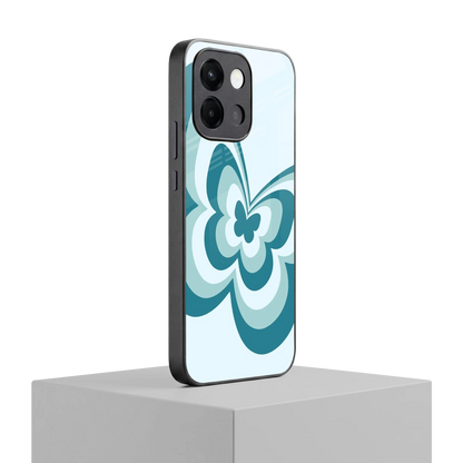 Y2K Green Butterfly oneplus 13s mobile cover | shockproof glass phone case