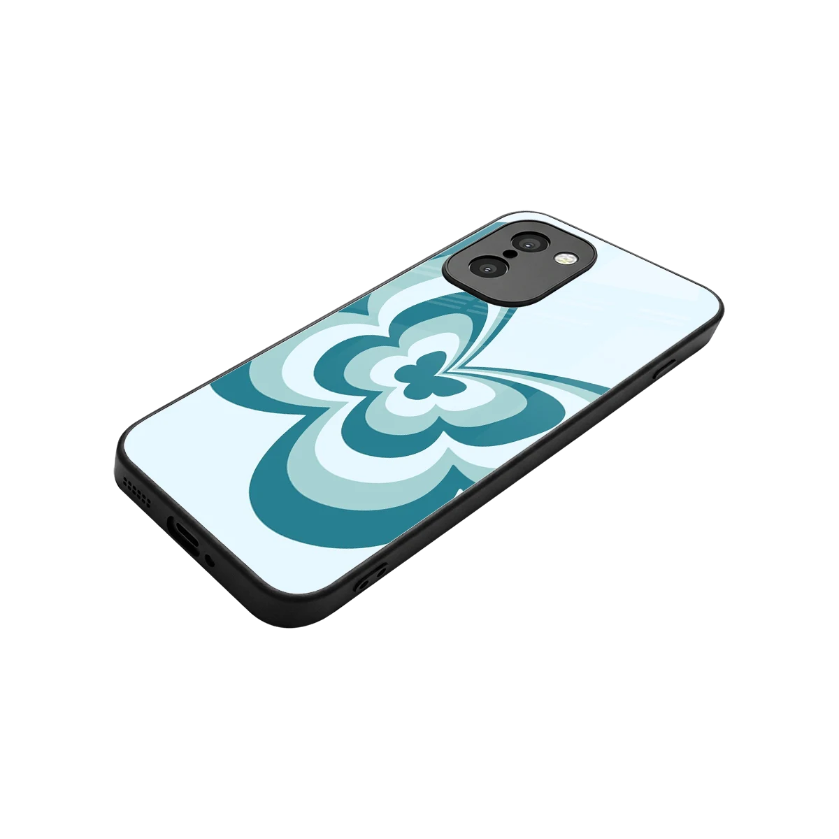 Y2K Green Butterfly stylish phone case for oneplus 15r | glossy glass and slim fit