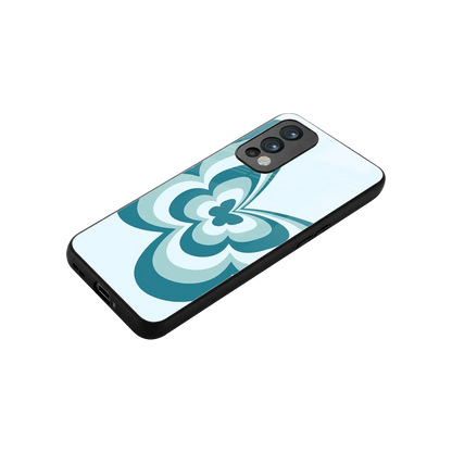 Y2K Green Butterfly stylish phone case for oneplus nord 2 | glossy glass and slim fit