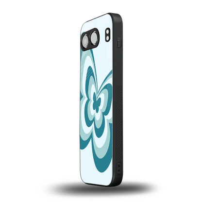 Y2K Green Butterfly oneplus nord 4 mobile cover | shockproof glass phone case