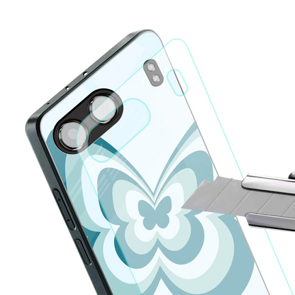 Y2K Green Butterfly stylish phone case for oneplus nord 4 | glossy glass and slim fit