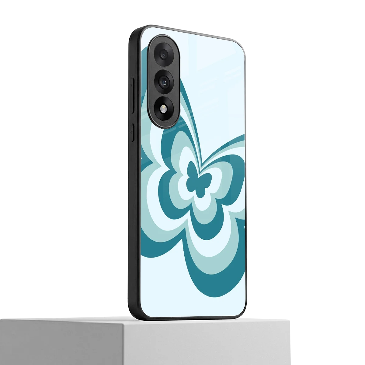 Y2K Green Butterfly oneplus nord 5 mobile cover | shockproof glass phone case
