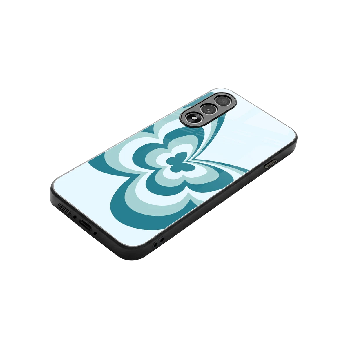 Y2K Green Butterfly stylish phone case for oneplus nord 5 | glossy glass and slim fit
