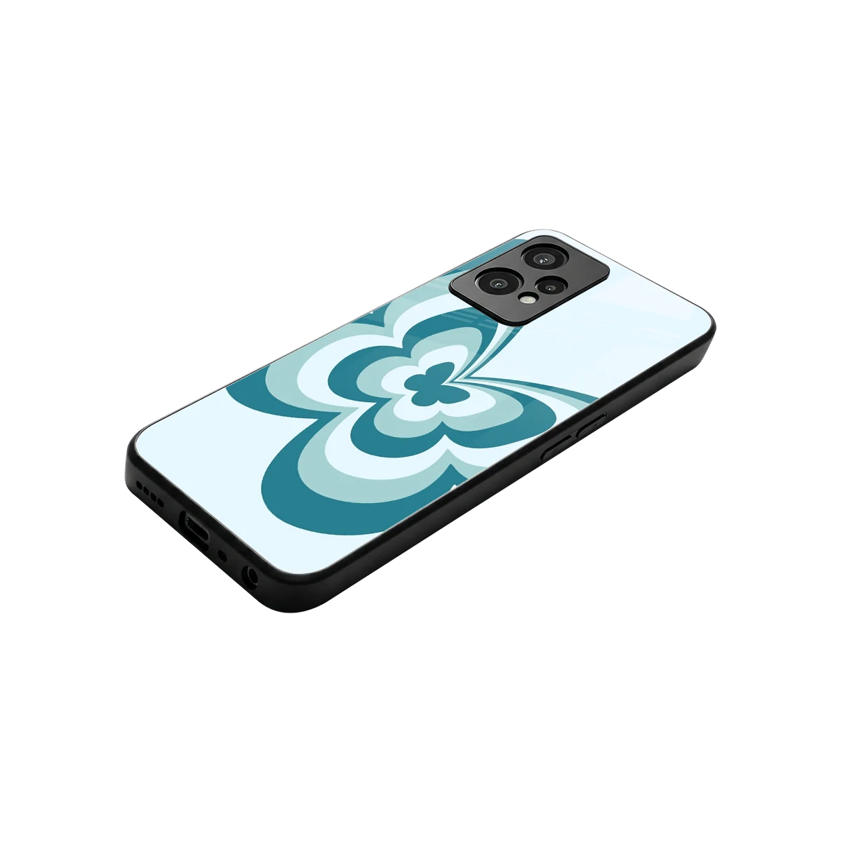 Y2K Green Butterfly stylish phone case for oneplus nord ce 2 lite | glossy glass and slim fit