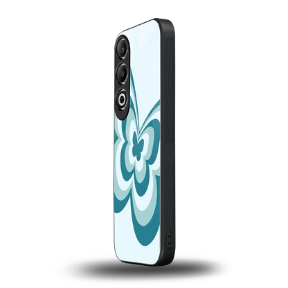 Y2K Green Butterfly oneplus nord ce 4 mobile cover | shockproof glass phone case