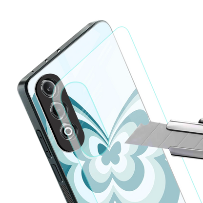 Y2K Green Butterfly stylish phone case for oneplus nord ce 4 | glossy glass and slim fit