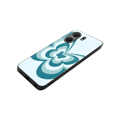 Y2K Green Butterfly stylish phone case for oppo a5x 5g | glossy glass and slim fit