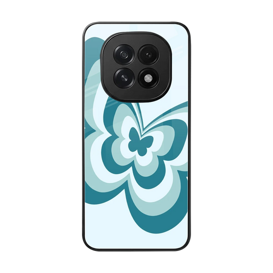 Y2K Green Butterfly back phone cover | glass case for oppo f29 5g