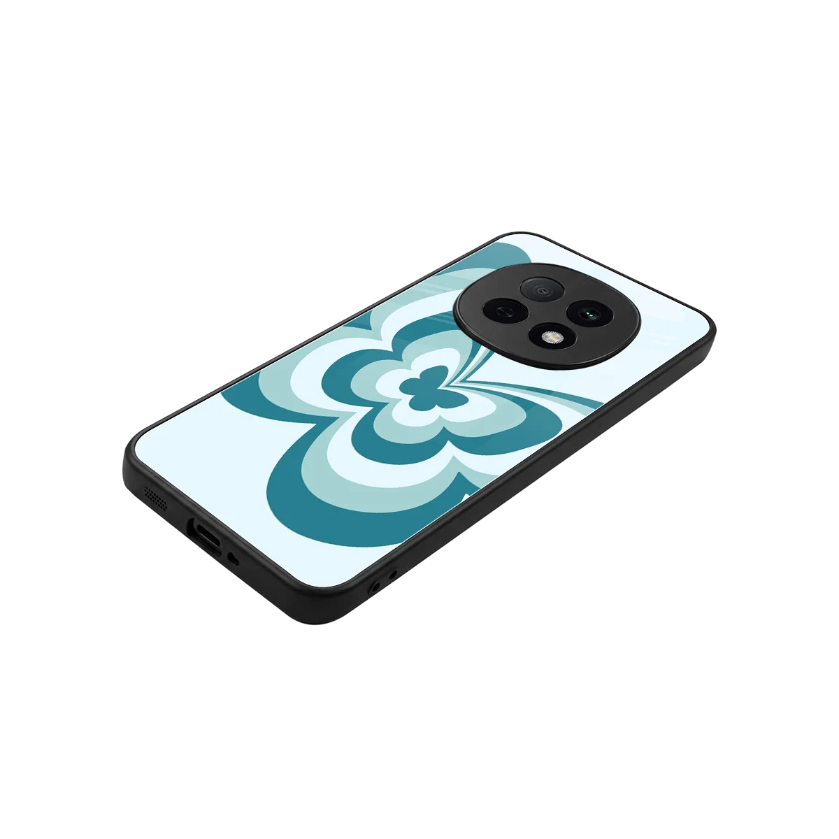 Y2K Green Butterfly stylish phone case for oppo f29 pro 5g | glossy glass and slim fit