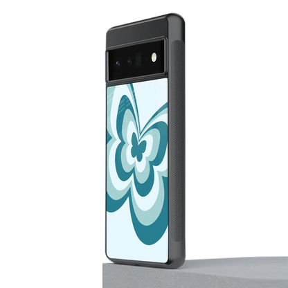 Y2K Green Butterfly stylish phone case for google pixel 6 pro | glossy glass and slim fit