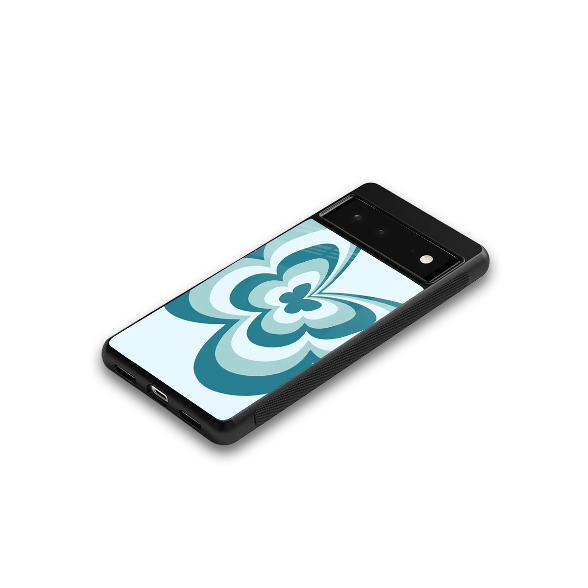 Y2K Green Butterfly google pixel 6a mobile cover | shockproof glass phone case