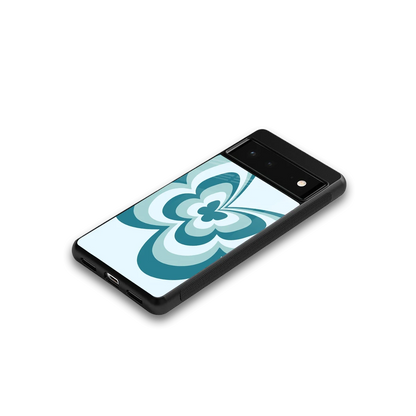 Y2K Green Butterfly google pixel 6a mobile cover | shockproof glass phone case