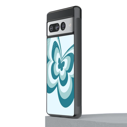 Y2K Green Butterfly stylish phone case for google pixel 7 pro | glossy glass and slim fit