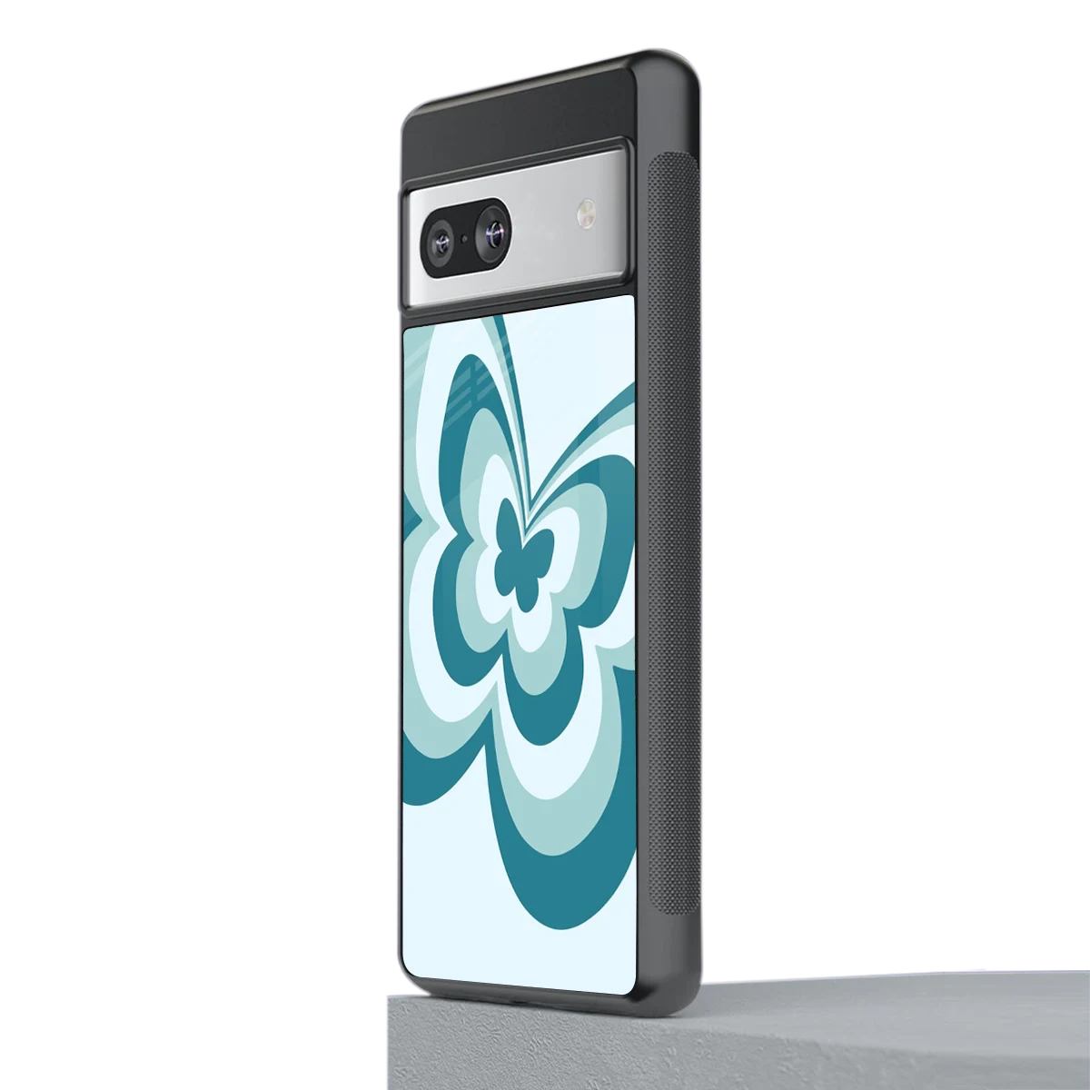 Y2K Green Butterfly stylish phone case for google pixel 7 | glossy glass and slim fit