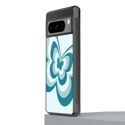 Y2K Green Butterfly stylish phone case for google pixel 8 pro | glossy glass and slim fit