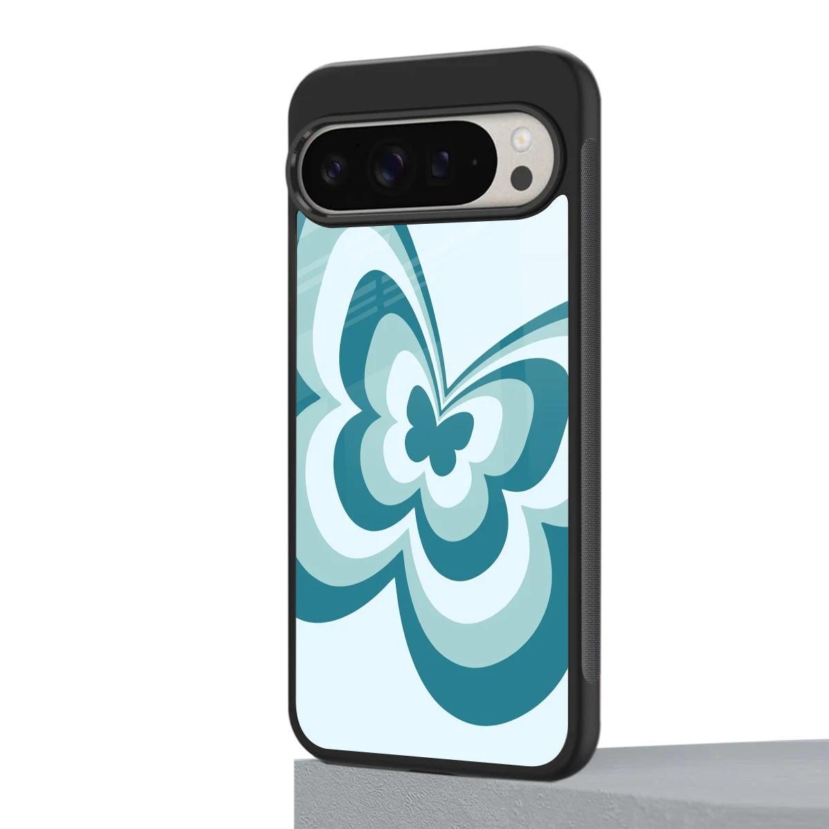 Y2K Green Butterfly google pixel 9 pro mobile cover | shockproof glass phone case