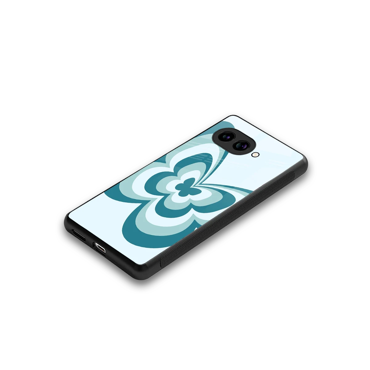 Y2K Green Butterfly stylish phone case for google pixel 9a | glossy glass and slim fit