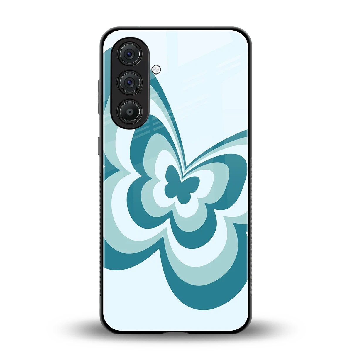 Y2K Green Butterfly back phone cover | glass case for samsung galaxy a16 5g