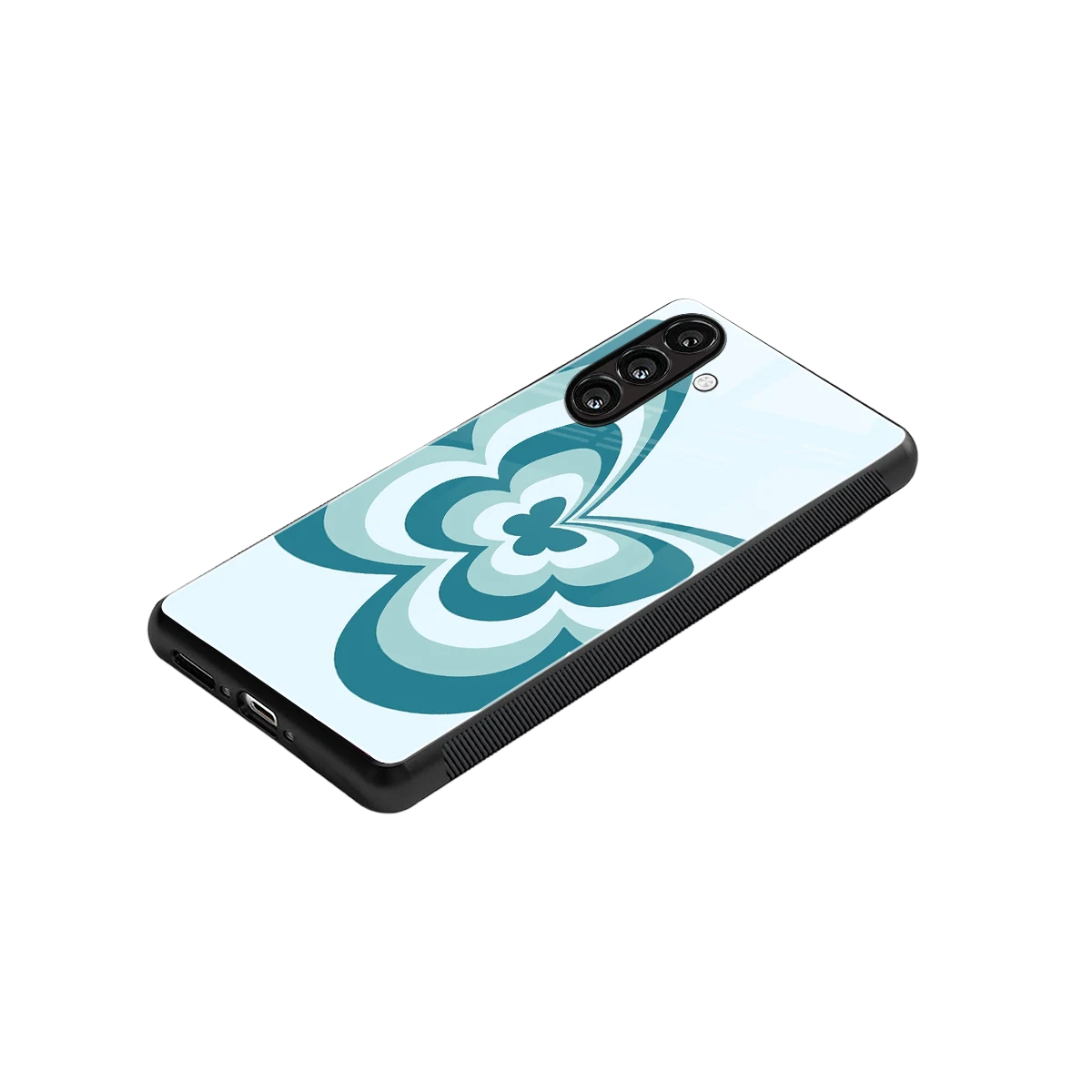 Y2K Green Butterfly stylish phone case for samsung galaxy a16 5g | glossy glass and slim fit