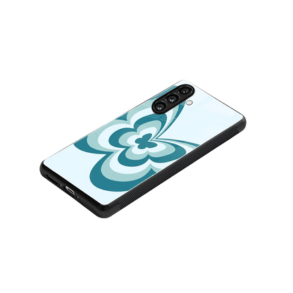 Y2K Green Butterfly stylish phone case for samsung galaxy a14 5g | glossy glass and slim fit