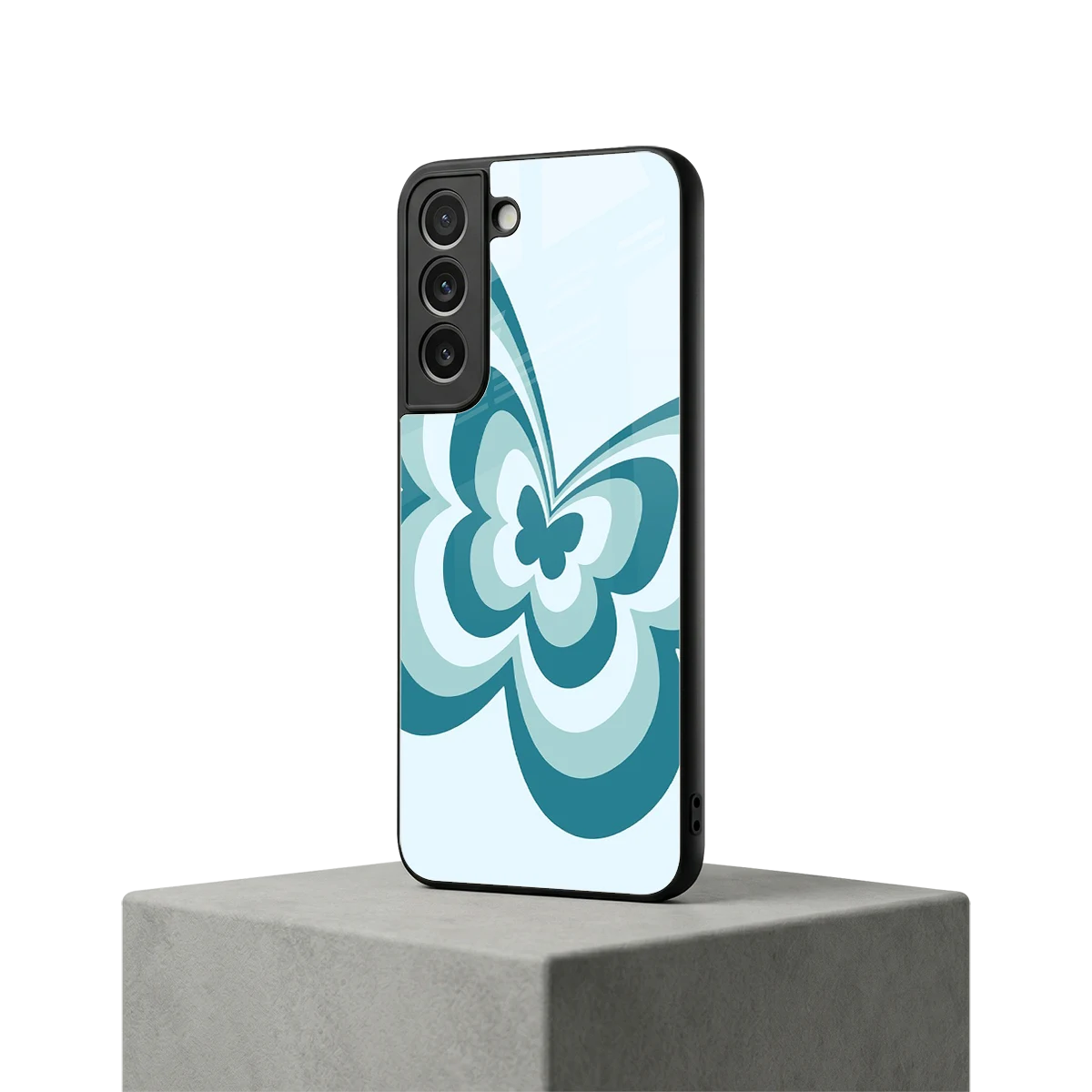Y2K Green Butterfly samsung galaxy s22 mobile cover | shockproof glass phone case