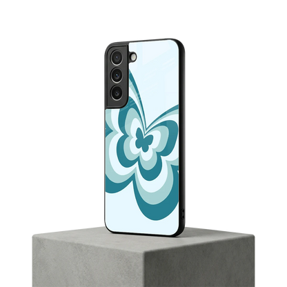 Y2K Green Butterfly samsung galaxy s22 mobile cover | shockproof glass phone case