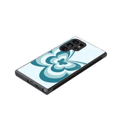 Y2K Green Butterfly stylish phone case for samsung galaxy s24 ultra | glossy glass and slim fit