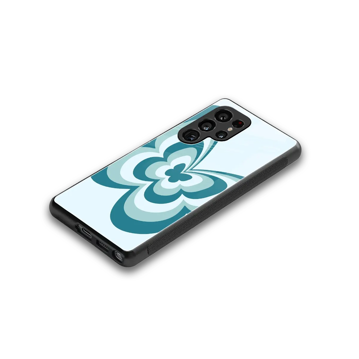 Y2K Green Butterfly stylish phone case for samsung galaxy s25 ultra | glossy glass and slim fit