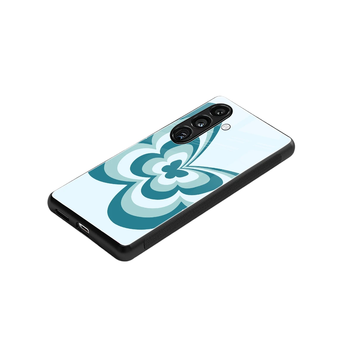 Y2K Green Butterfly stylish phone case for samsung galaxy s24 | glossy glass and slim fit