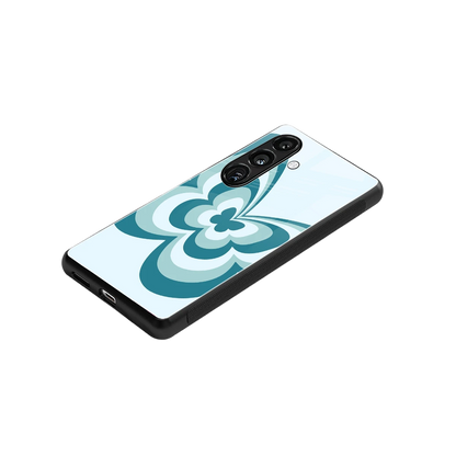 Y2K Green Butterfly stylish phone case for samsung galaxy s24 | glossy glass and slim fit