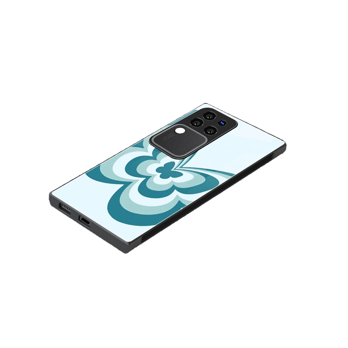Y2K Green Butterfly stylish phone case forvivo v30 pro | glossy glass and slim fit