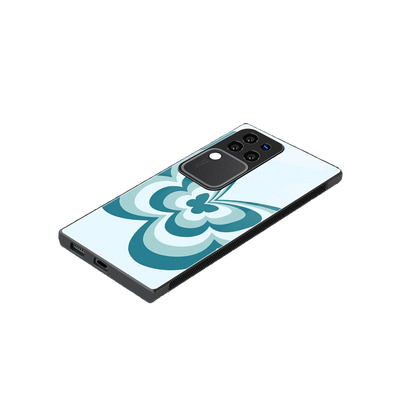 Y2K Green Butterfly stylish phone case forvivo v30 pro | glossy glass and slim fit