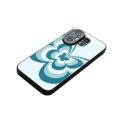 Y2K Green Butterfly stylish phone case for vivo x200 fe | glossy glass and slim fit