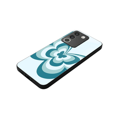 Y2K Green Butterfly stylish phone case for vivo y200 5g | glossy glass and slim fit