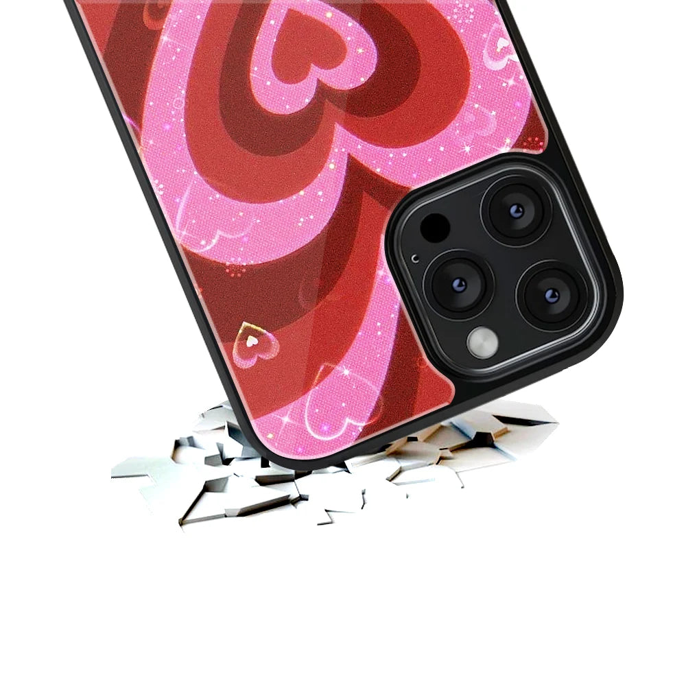 Durable Glass Back Mobile Case for iPhone, Samsung, OnePlus, Google Pixel, Redmi, Vivo, Oppo