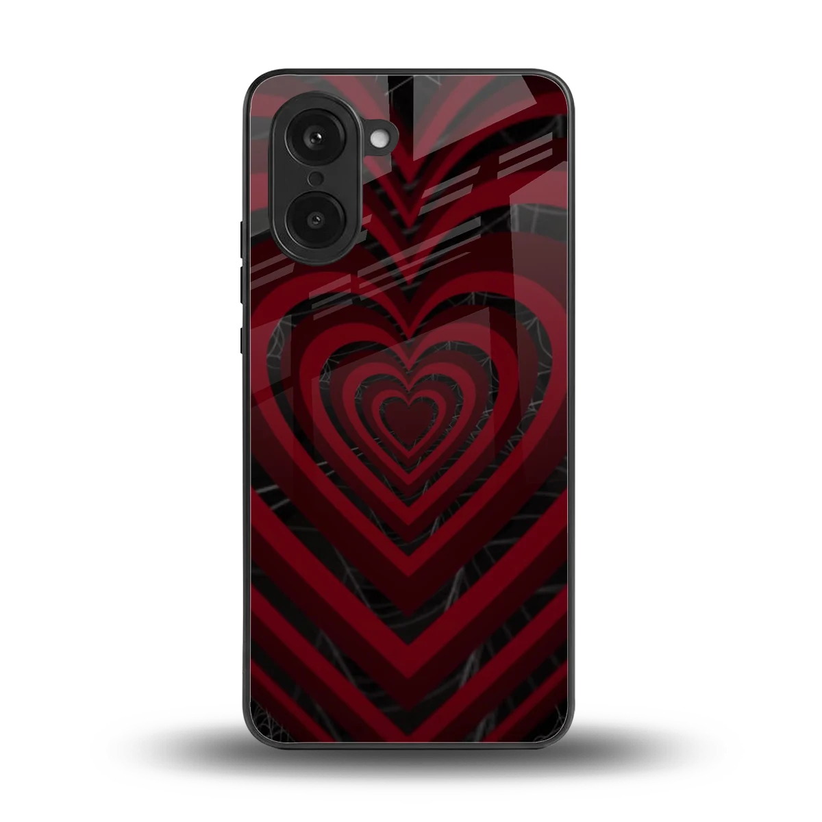 Y2K Hearts X Spider back phone cover | glass case for oneplus nord ce5 5g
